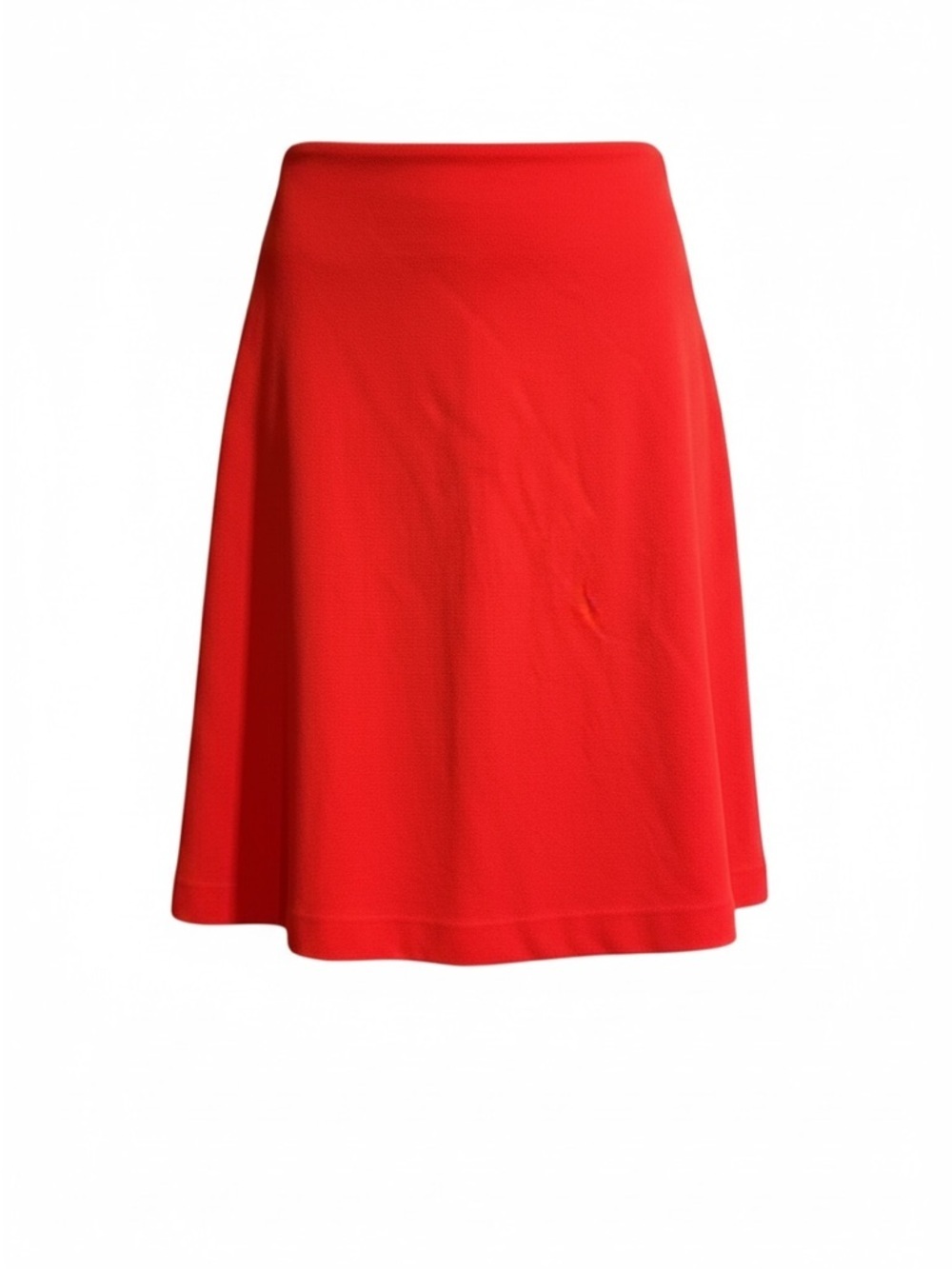 Cabi Red A-Line Skirt Size 10 Style #3219 Poppy Knee-Length